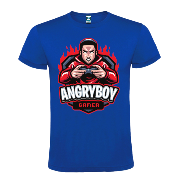 Tricou bărbat - Angryboy Gamer - imagine 3