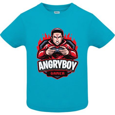 Tricou copii - Angryboy Gamer - imagine 4