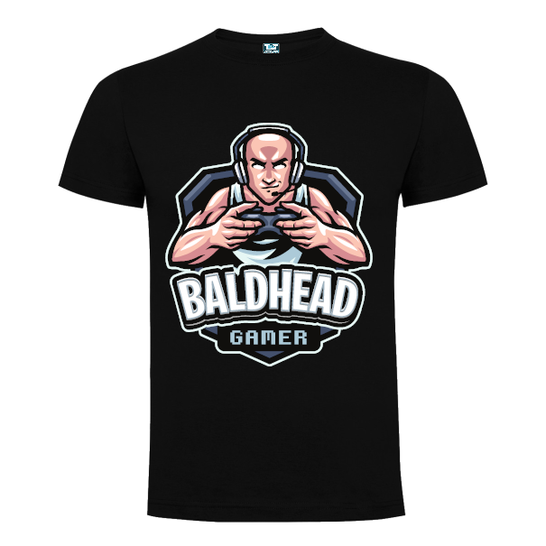 Tricou bărbat - Baldhead Gamer - imagine 4