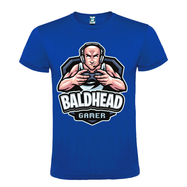 Tricou bărbat - Baldhead Gamer - imagine 3