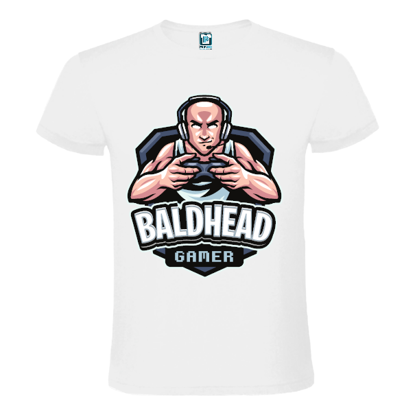 Tricou bărbat - Baldhead Gamer - imagine 2