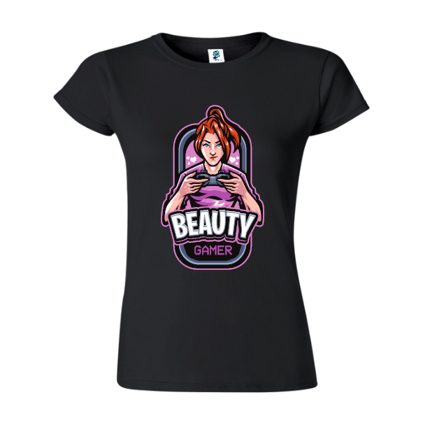 Tricou damă - Beauty Gamer - imagine 4