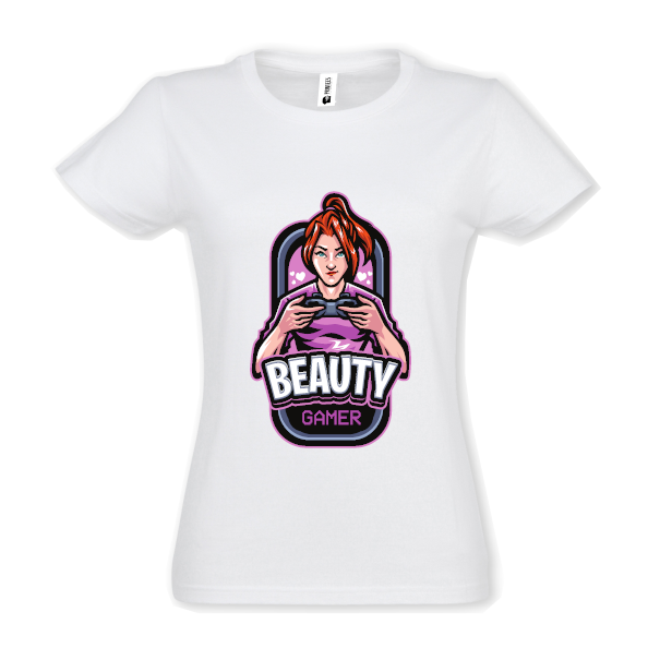 Tricou damă - Beauty Gamer - imagine 2