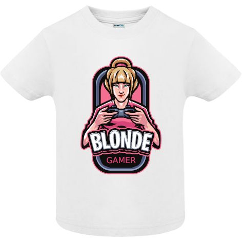 Tricou copii - Blonde Gamer - imagine 2