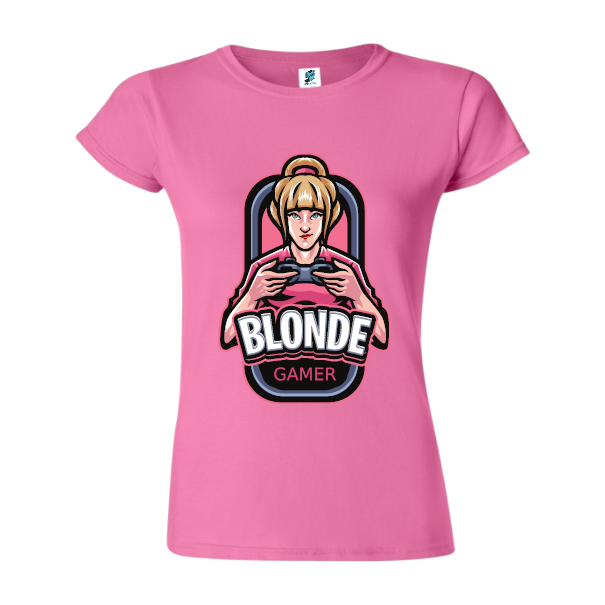 Tricou damă - Blonde Gamer - imagine 5