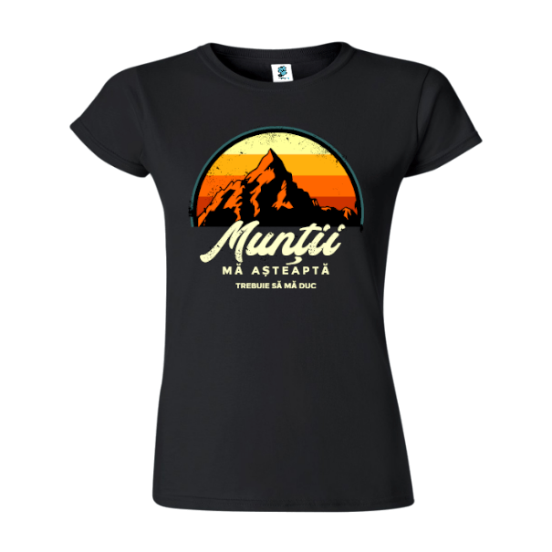 Tricou damă - Munții mă cheamă - imagine 3
