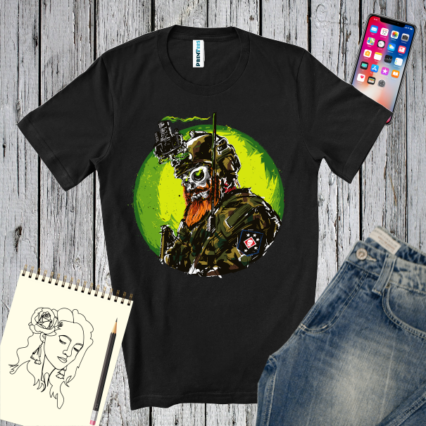 Tricou bărbat - Skull Soldier