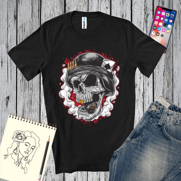Tricou bărbat - Skull Soldier Grenade