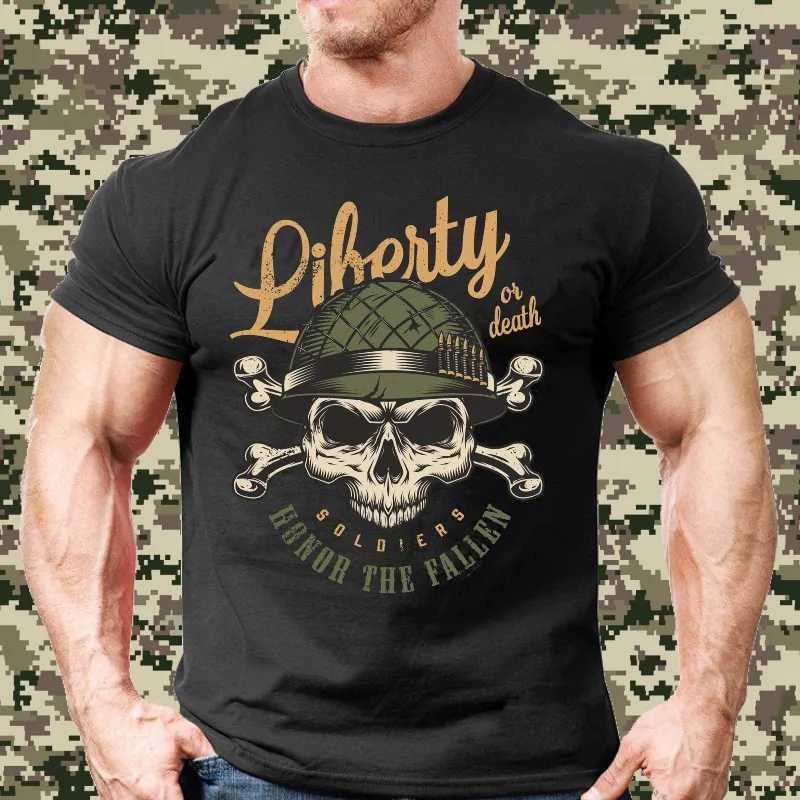 Tricou de bărbați - Liberty or death