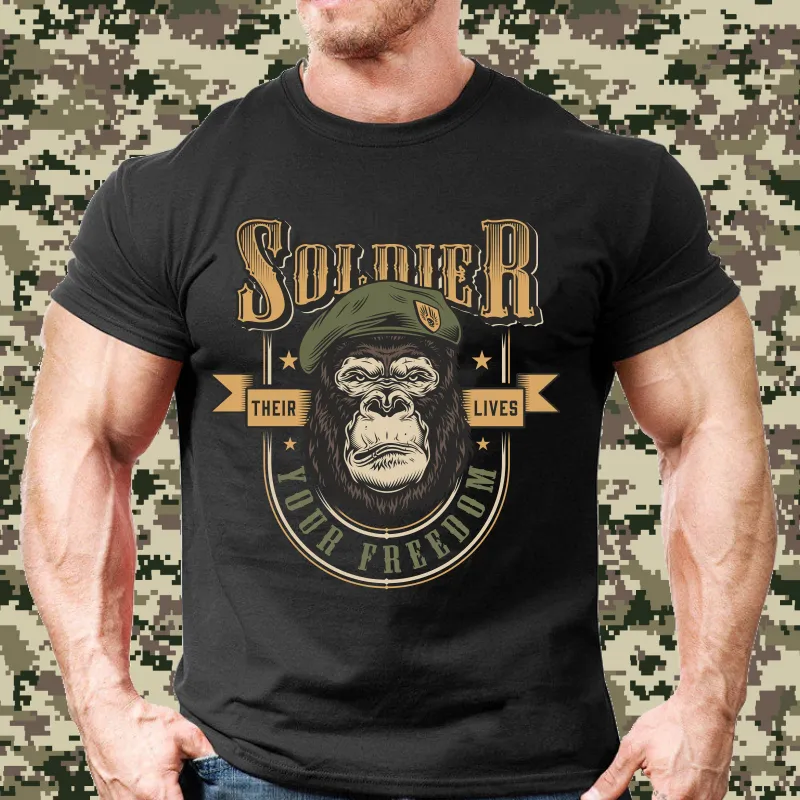 Tricou de bărbați - Soldier Freedom