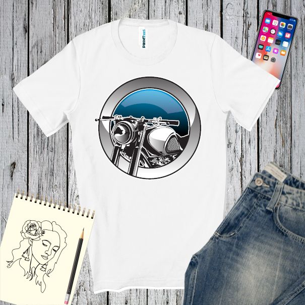 Tricou bărbat - Moto Circle