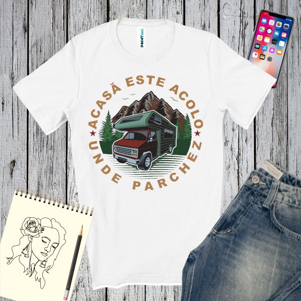 Tricou bărbat - „Unde parchez”