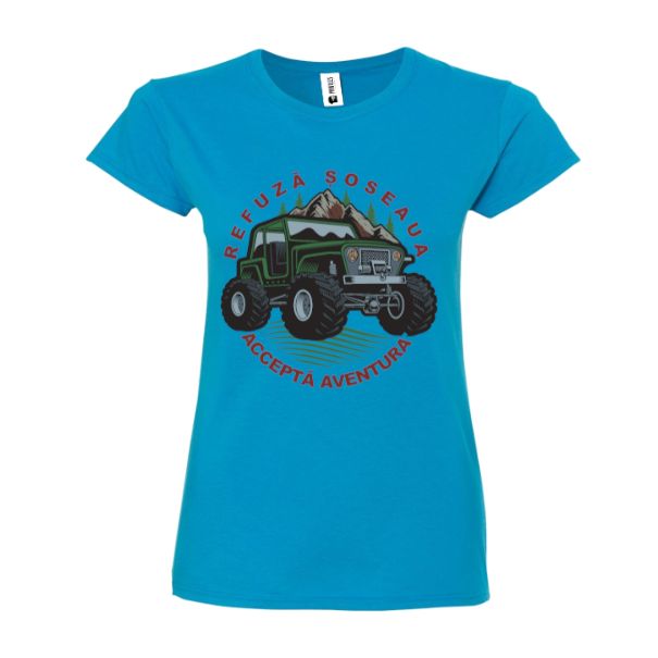 Tricou damă - Refuză șoseaua - imagine 3