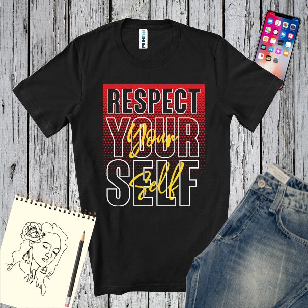 Tricou bărbat - Respect your self