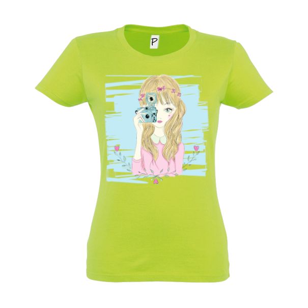 Tricou damă - Fata cu camera - imagine 9