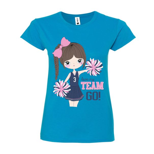 Tricou damă - Love my team - imagine 3