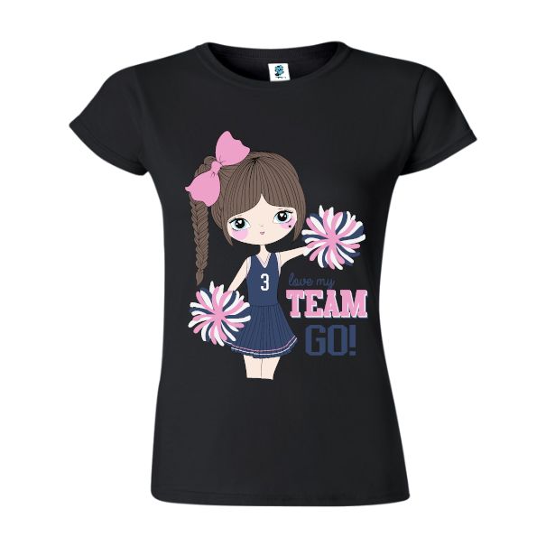 Tricou damă - Love my team - imagine 6