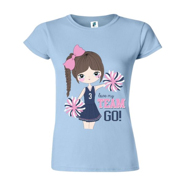 Tricou damă - Love my team - imagine 4