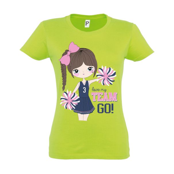 Tricou damă - Love my team - imagine 9
