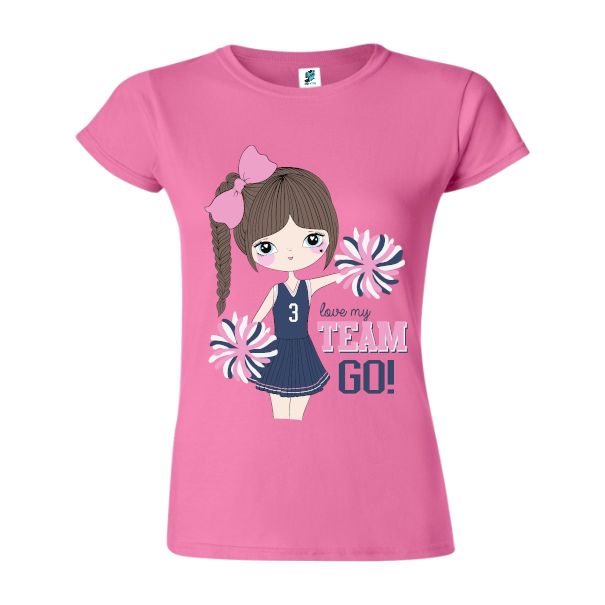 Tricou damă - Love my team - imagine 8