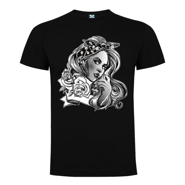 Tricou bărbat - Portret în tonuri de gri - imagine 7