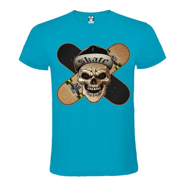 Tricou bărbat - Skate Skull - imagine 4