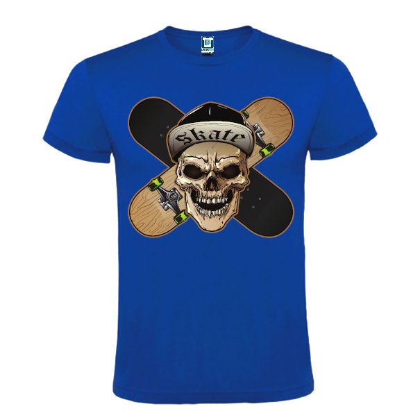 Tricou bărbat - Skate Skull - imagine 3