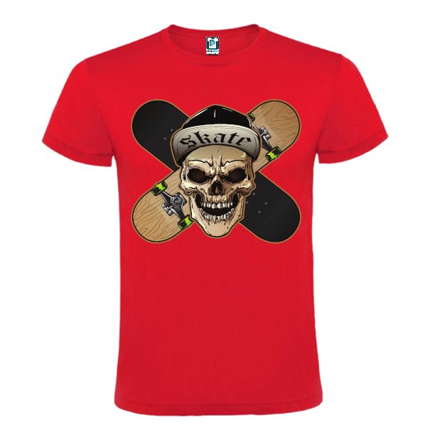 Tricou bărbat - Skate Skull - imagine 8