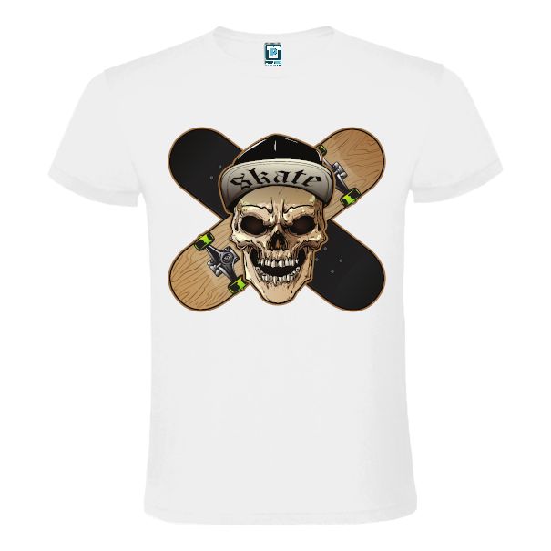 Tricou bărbat - Skate Skull - imagine 2