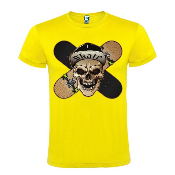Tricou bărbat - Skate Skull - imagine 5