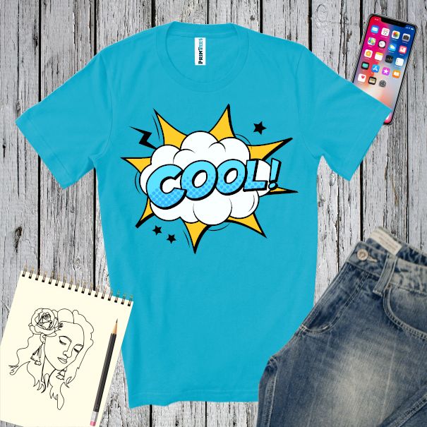 Tricou bărbat - Comic Cool