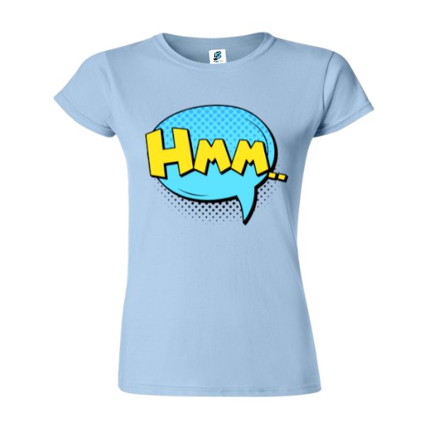 Tricou damă - Comic Hmm - imagine 4