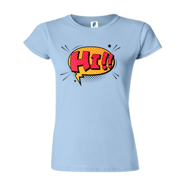 Tricou damă - Comic Hi! - imagine 4