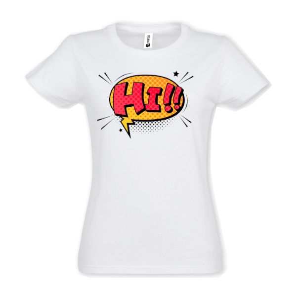 Tricou damă - Comic Hi! - imagine 2