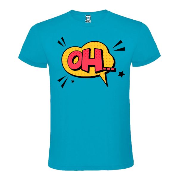Tricou bărbat - Comic OH... - imagine 3