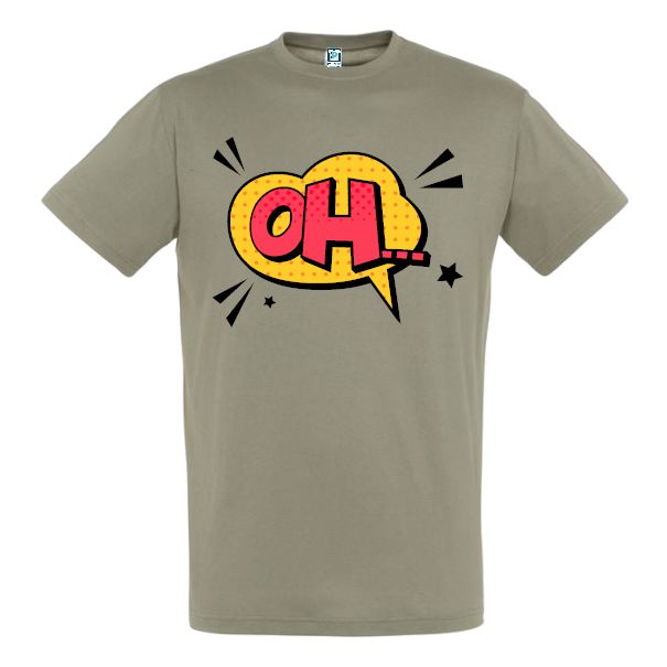 Tricou bărbat - Comic OH... - imagine 10
