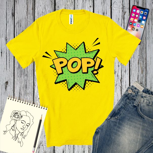 Tricou bărbat - Comic POP!