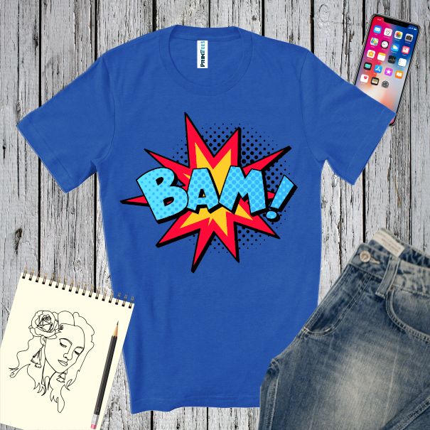 Tricou bărbat - Comic BAM!