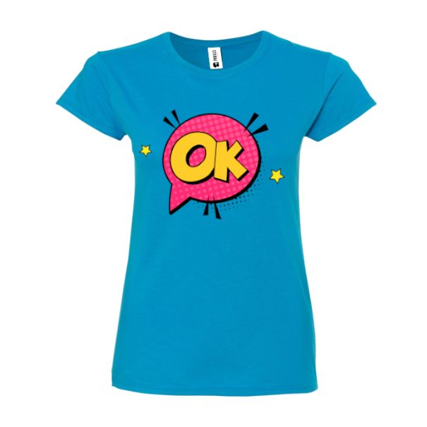 Tricou damă - Comic OK - imagine 3
