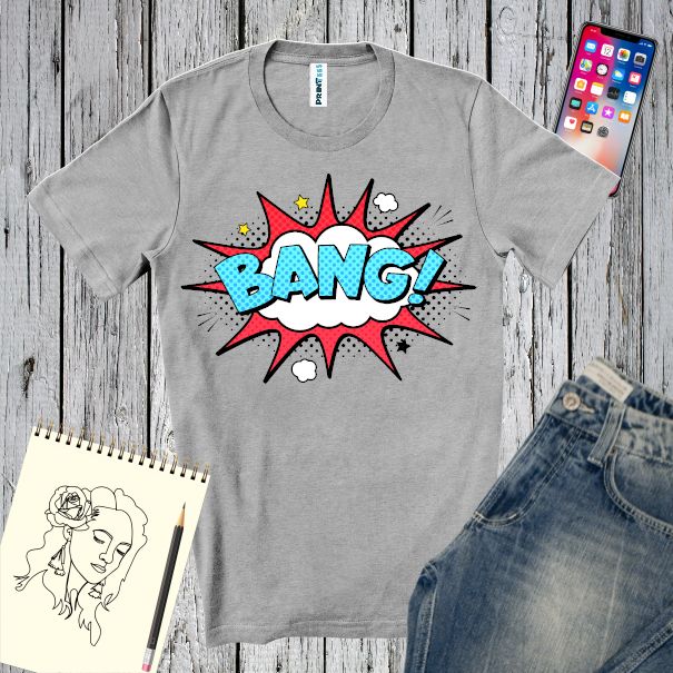 Tricou bărbat - Comic BANG!
