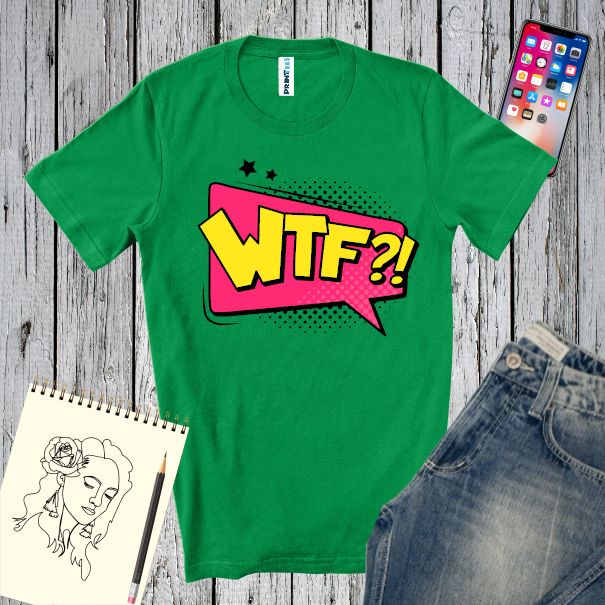 Tricou bărbat - Comic WTF?!