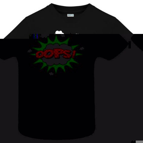 Tricou copii - Comic OOPS! - imagine 6