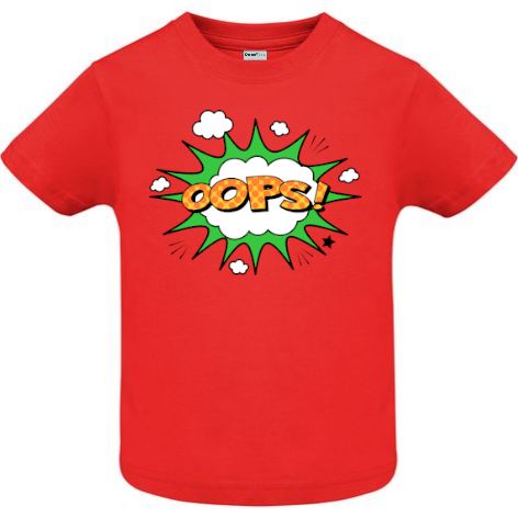 Tricou copii - Comic OOPS! - imagine 7