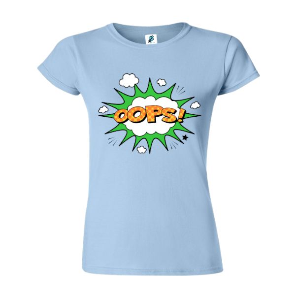 Tricou damă - Comic OOPS! - imagine 4