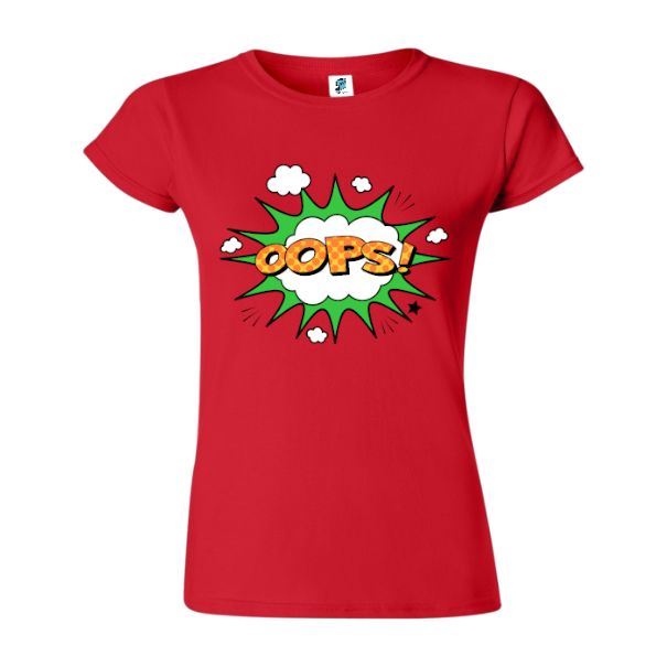 Tricou damă - Comic OOPS! - imagine 7