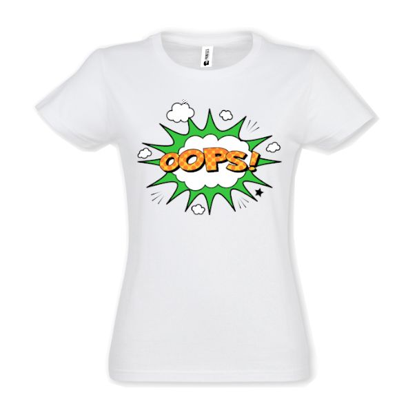 Tricou damă - Comic OOPS! - imagine 2