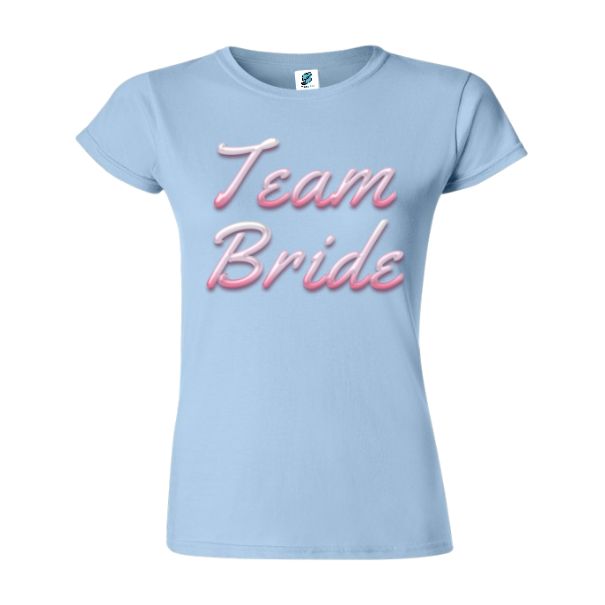 Tricou damă - Team Bride - imagine 4