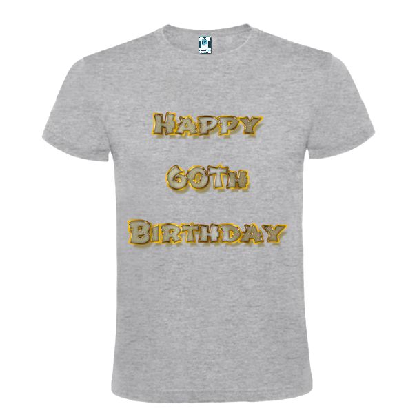 Tricou bărbat - Happy 60th Birthday - imagine 5