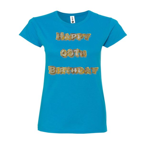 Tricou damă - Happy 60th Birthday - imagine 2
