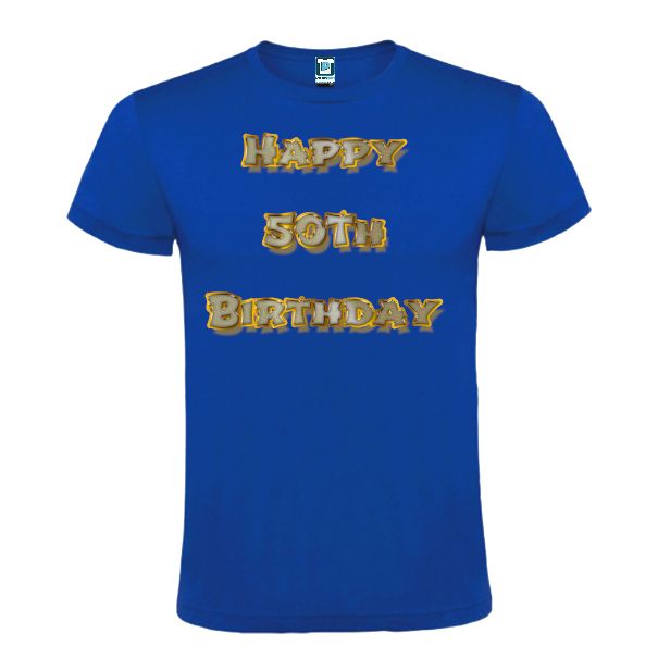 Tricou bărbat - Happy 50th Birthday - imagine 4